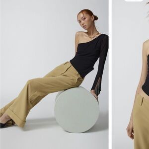 Mesh one shoulder top Urban outfitters